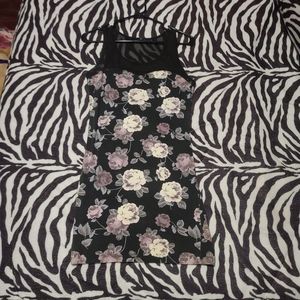 Form fitting floral dress